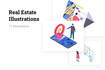 Real Estate Illustration Pack