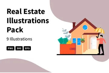 Real Estate Illustration Pack