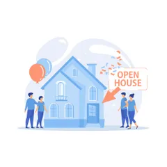 Real Estate Service Illustration Pack