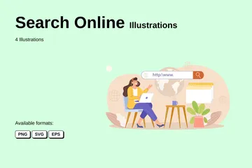 Rechercher en ligne Pack d'Illustrations