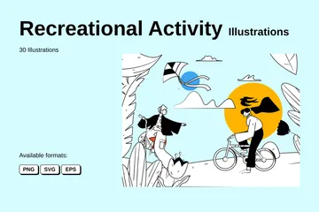 Recreational Activity Illustration Pack