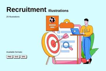 Recruitment Illustration Pack