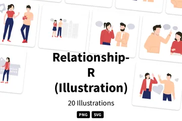 Relation-R (Illustration) Illustration Pack