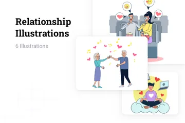 Relationship Illustration Pack