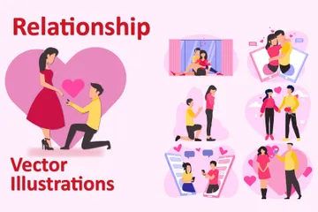 Relationship Illustration Pack