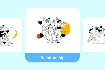 Relationship Illustration Pack