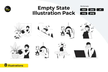 Relaxation Leisure Illustration Pack