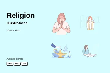 Religion Illustrationspack