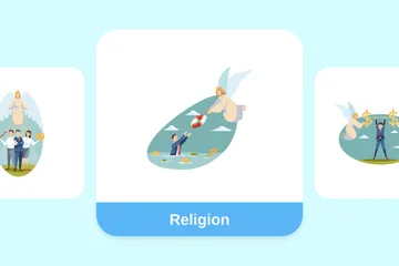 Religion Illustrationspack