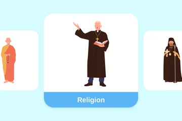 Religion Illustrationspack