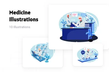 Medicamento Illustration Pack