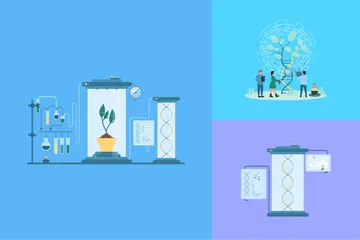 Research And Development Illustration Pack