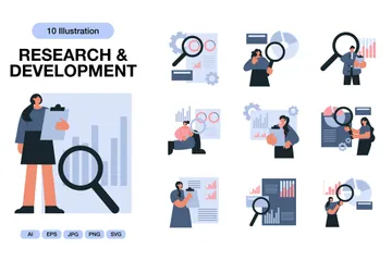 Research And Development Illustration Pack