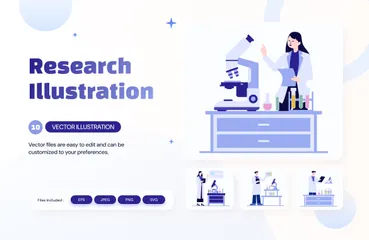 Research Illustration Pack