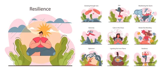 Resilience Illustration Pack