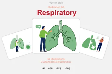 Respiratory Illustration Pack