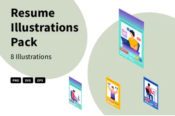 Resume Illustration Pack