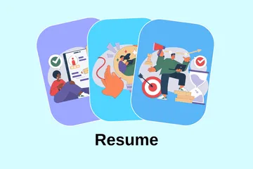 Resume Illustration Pack