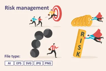 Risk Management Illustration Pack