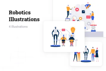 Robotics Illustration Pack
