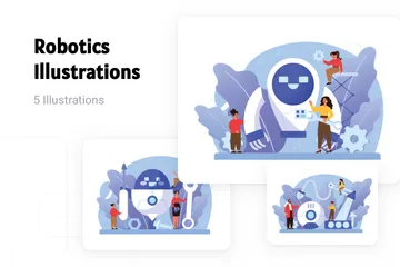 Robotique Pack d'Illustrations