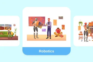 Robotique Pack d'Illustrations