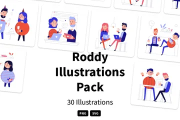 Roddy Illustration Pack