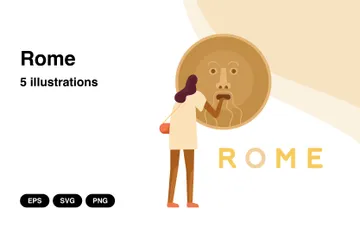 Rome Illustration Pack