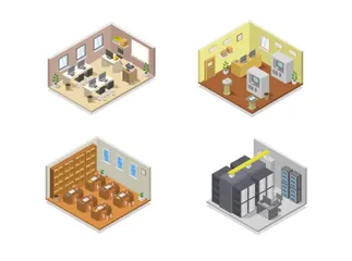 Rooms Illustration Pack