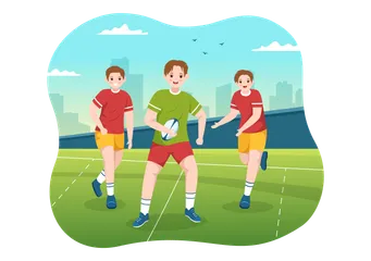 Rugby Illustration Pack