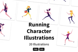 Running Character