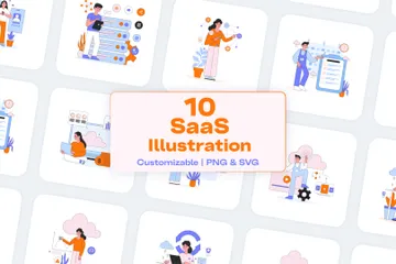 Saas Illustrationspack