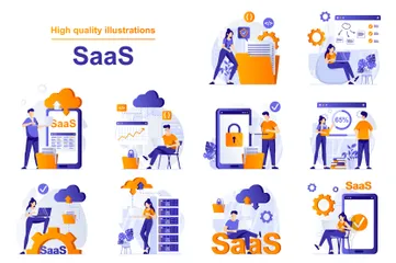 SaaS Illustration Pack