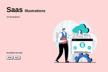 Saas Illustration Pack