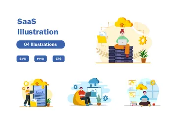 SaaS Illustration Pack