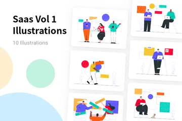 Saas Vol 1 Illustration Pack