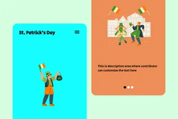 Fête de la Saint-Patrick Pack d'Illustrations