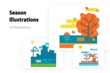 Saison Pack d'Illustrations