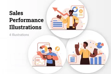 Sales Performance Illustration Pack