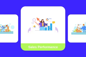 Sales Performance Illustration Pack