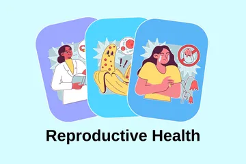 La santé reproductive Pack d'Illustrations