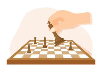 Schach Illustrationspack