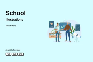 School Illustration Pack