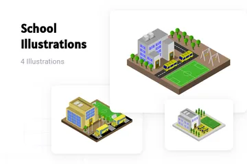 School Illustration Pack