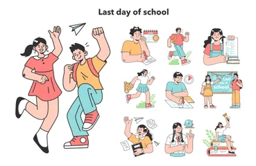 School Illustration Pack