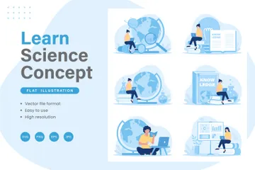Science Learning Illustration Pack