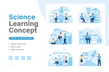 Science Learning Illustration Pack