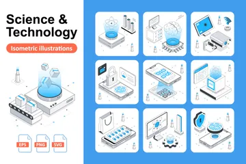 Science & Technology Illustration Pack