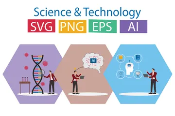 Science & Technology Illustration Pack