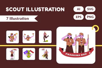 Scout Illustration Pack